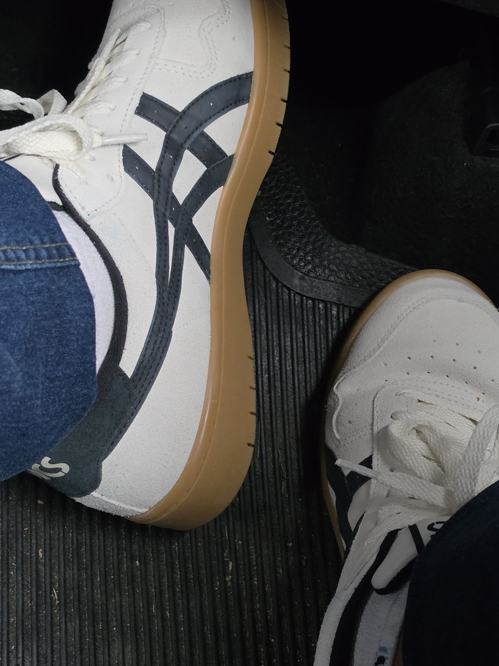 Tênis Asics Japan S Camurça Masculino - Cinza+Branco | Netshoes