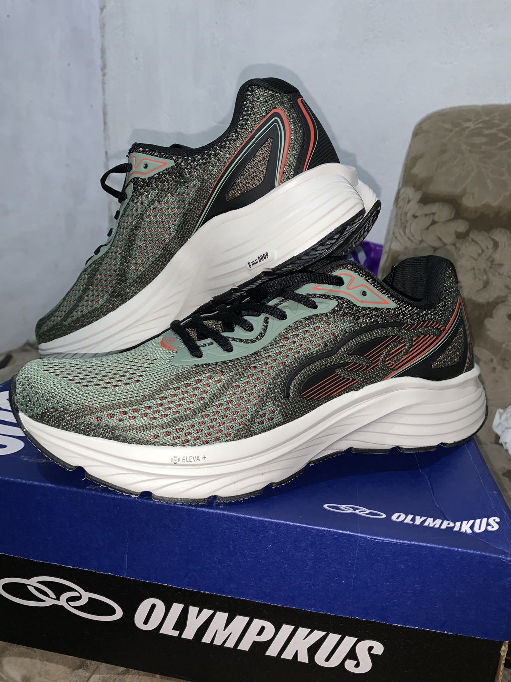 Tênis Olympikus Challenger 5 Masculino - Branco+Cinza | Netshoes