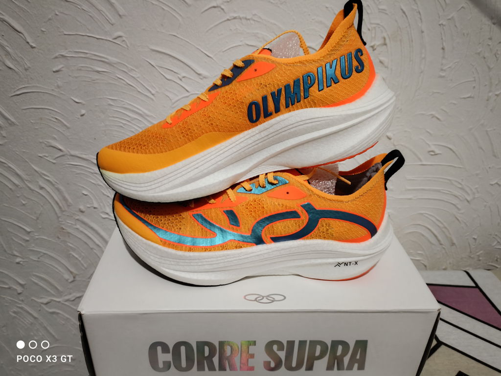 Tênis Olympikus Corre Supra Unissex - Laranja | Netshoes