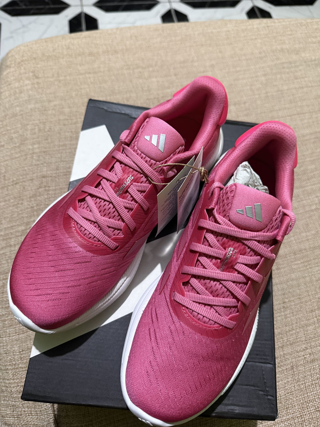 Tênis Adidas Supernova Ease Feminino - Azul Claro+Azul | Netshoes