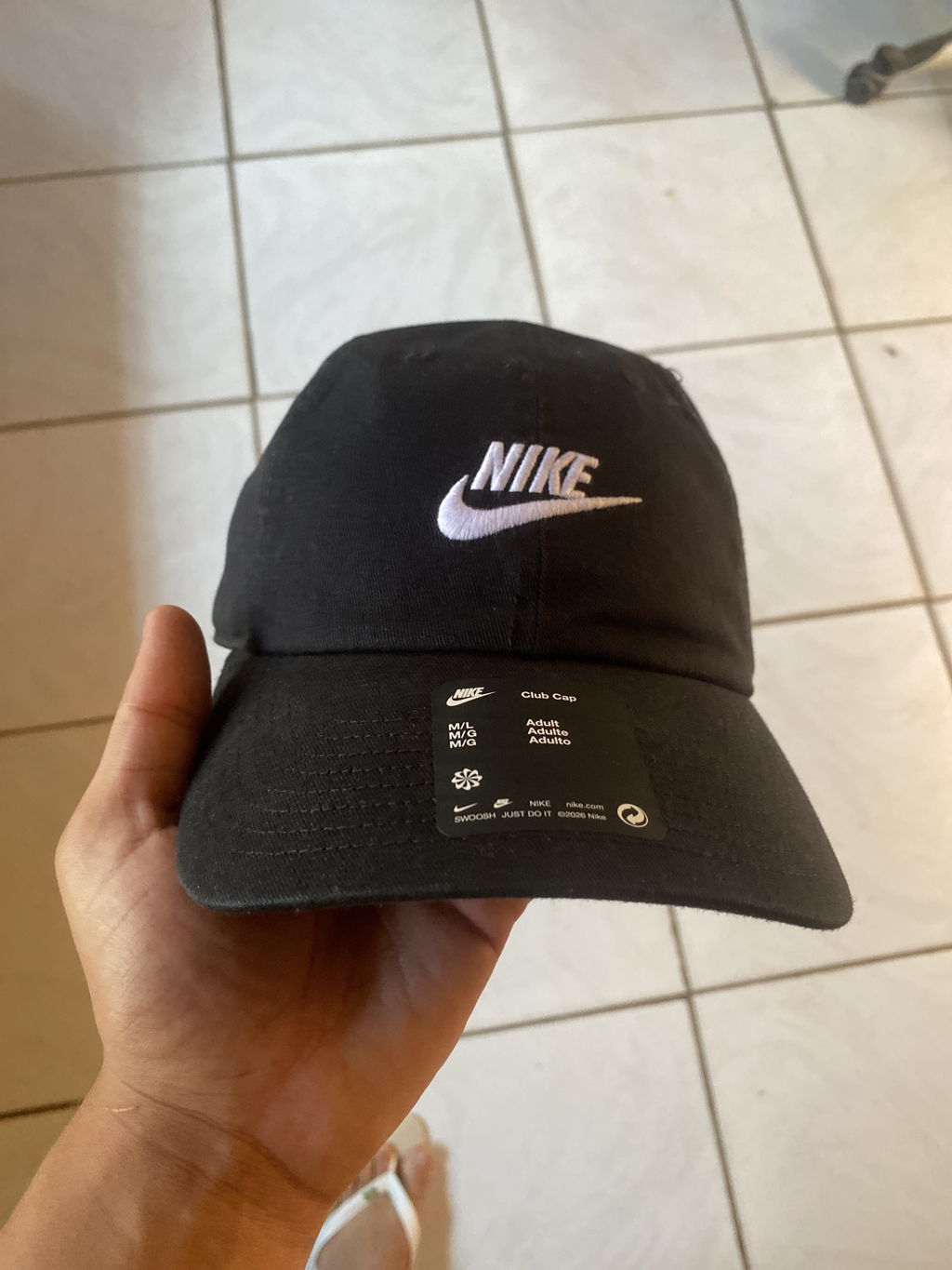 Boné Nike Club Unissex - Preto+Branco | Netshoes