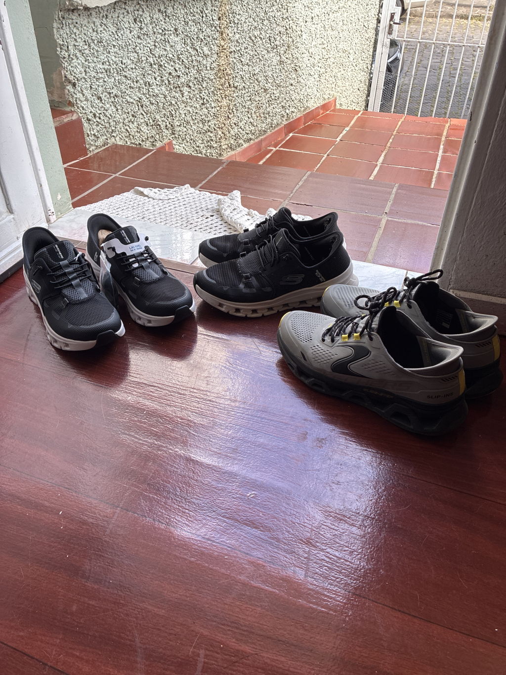 Tênis Skechers Glide-Step Pro Masculino - Chumbo | Netshoes